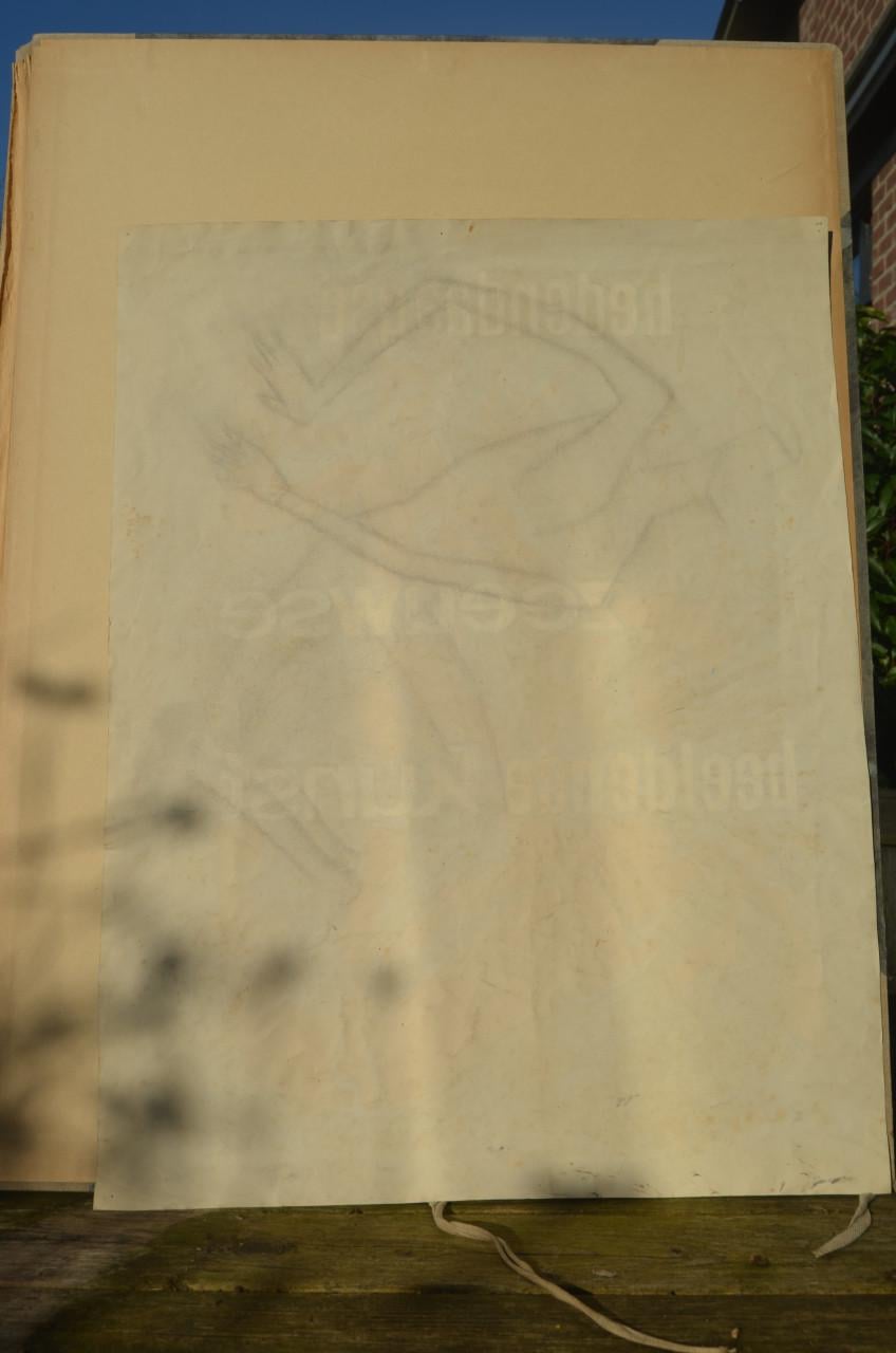 2 Fraaie ontwerpen kunstexpo Hans Heeren Zeeuws kunstenaar, uniek!