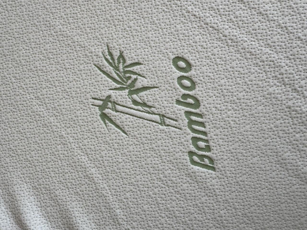 2x matras topper bamboe