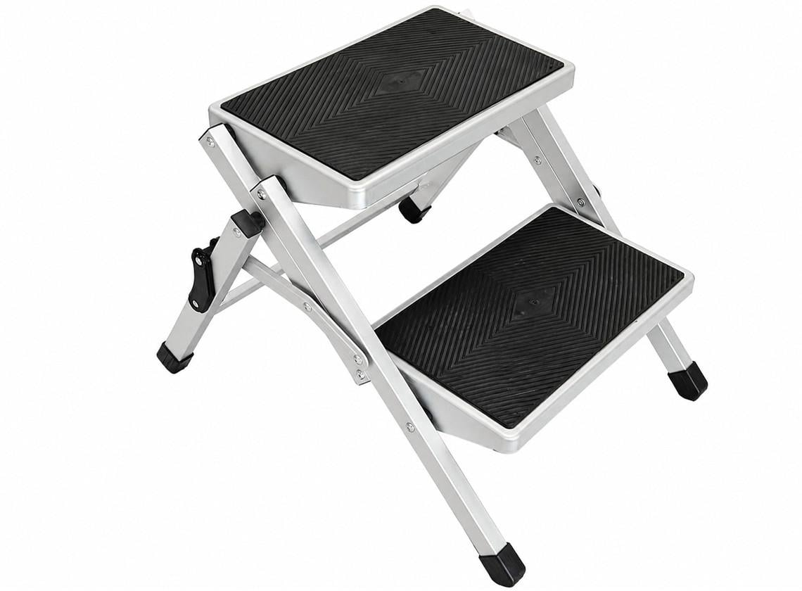 Obelink Perth opvouwbare dubbele opstap - grey
