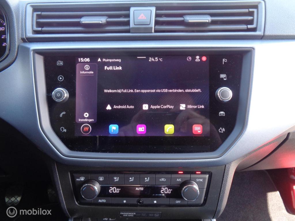 Seat Arona 1.0 tsi style business/airco/ecc/lm velgen/1st eig/pdc/navi/carp