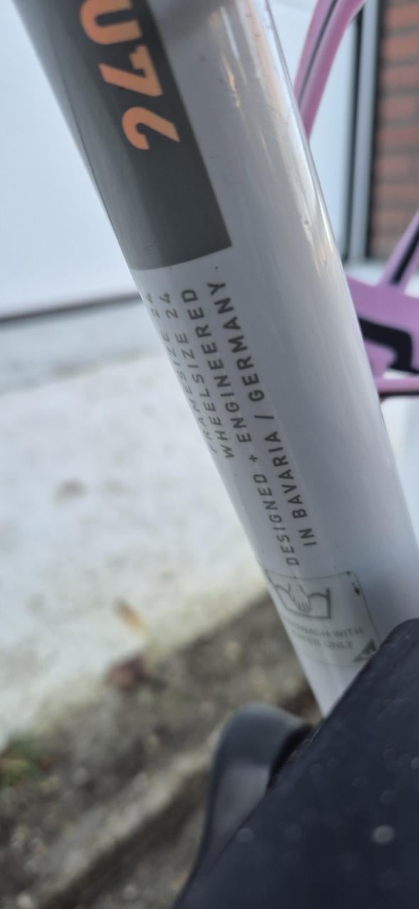 Mountainbike 24 inch, voor meiden van 7-11jaar