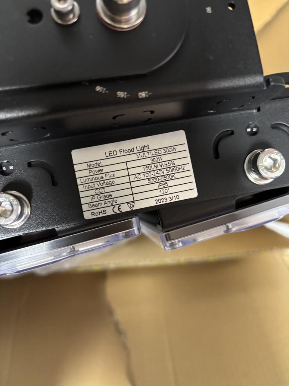 6 keer, DoubleLux Led Veldverlichting 300w, 45000lm