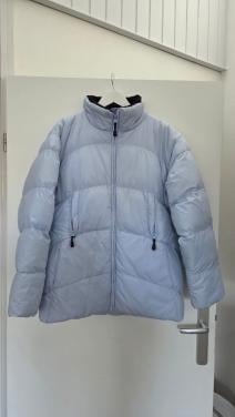 Licht-blauwe/ IJs-blauwe gevoerde ❄️ Winterjas