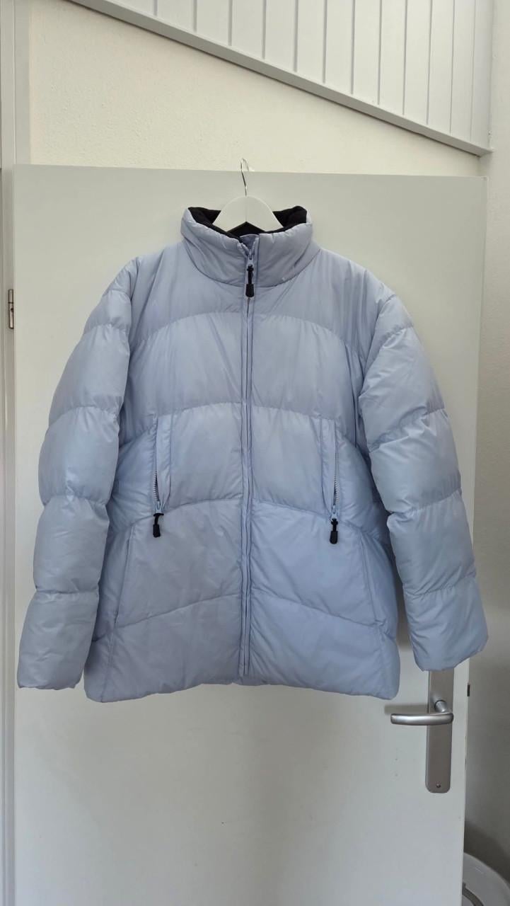 Licht-blauwe/ IJs-blauwe gevoerde ❄️ Winterjas