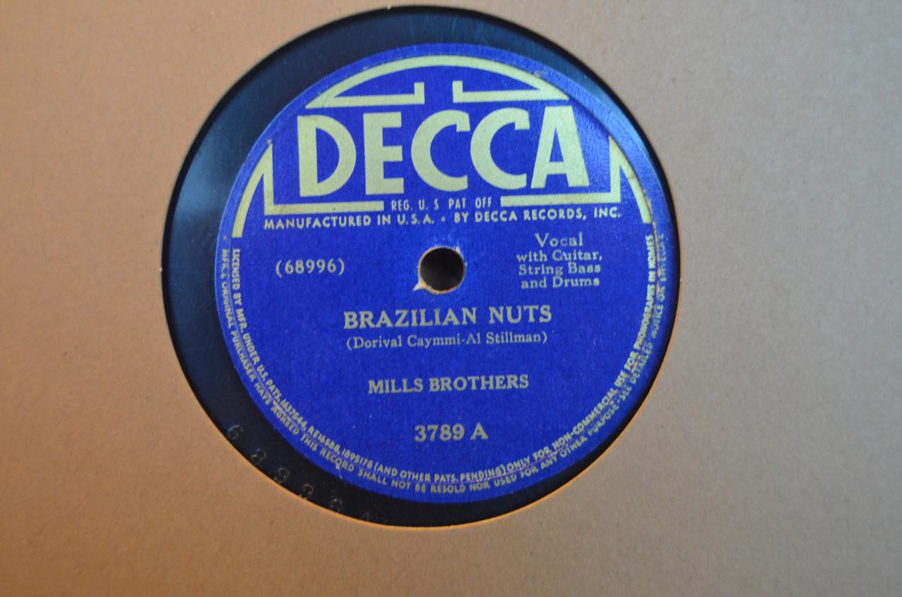 78 rpm Mills Brothers jaren '40 en '50 héél veel stuks. (7)