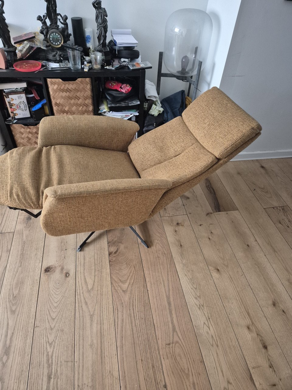 Hoekbank en relax stoel