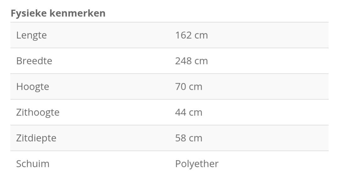 Hoekbank (rechts) | Velvet | Donker grijs