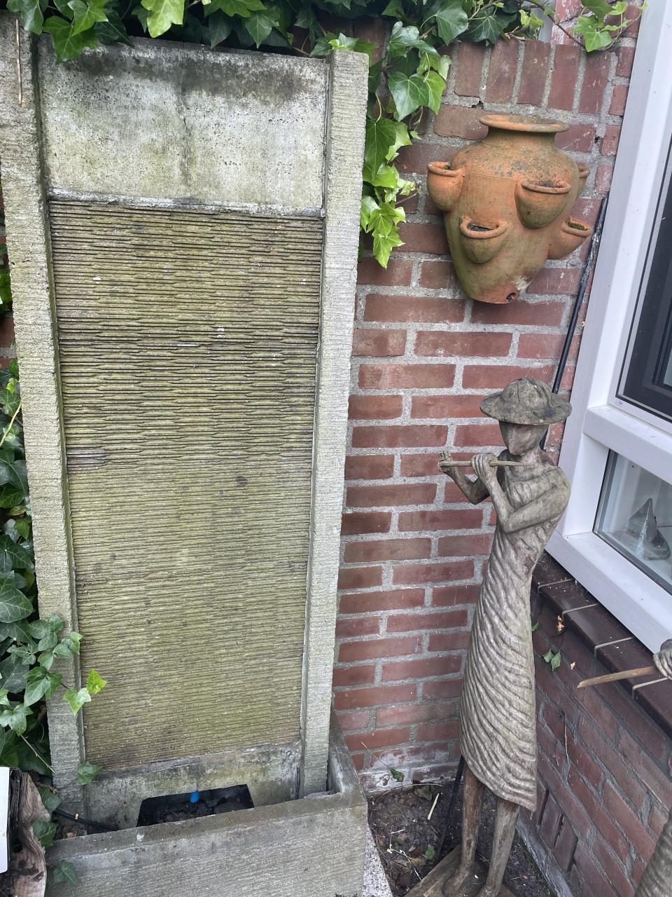 Fontein 155 cm waterval model - beton