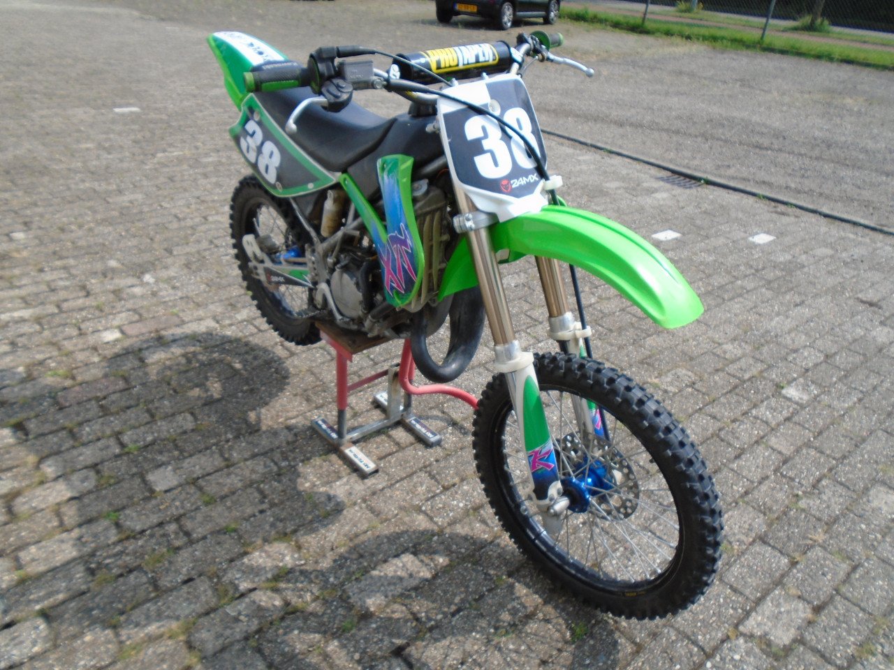 Kawasaki KX 85 Grote wielen VERKOCHT
