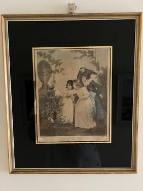 2 antieke Engelse renaissance prenten