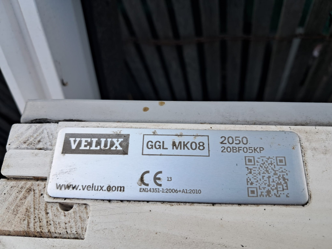 Velux dakraam