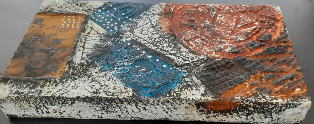 Dario Bosa: schilderij direct aan de wand