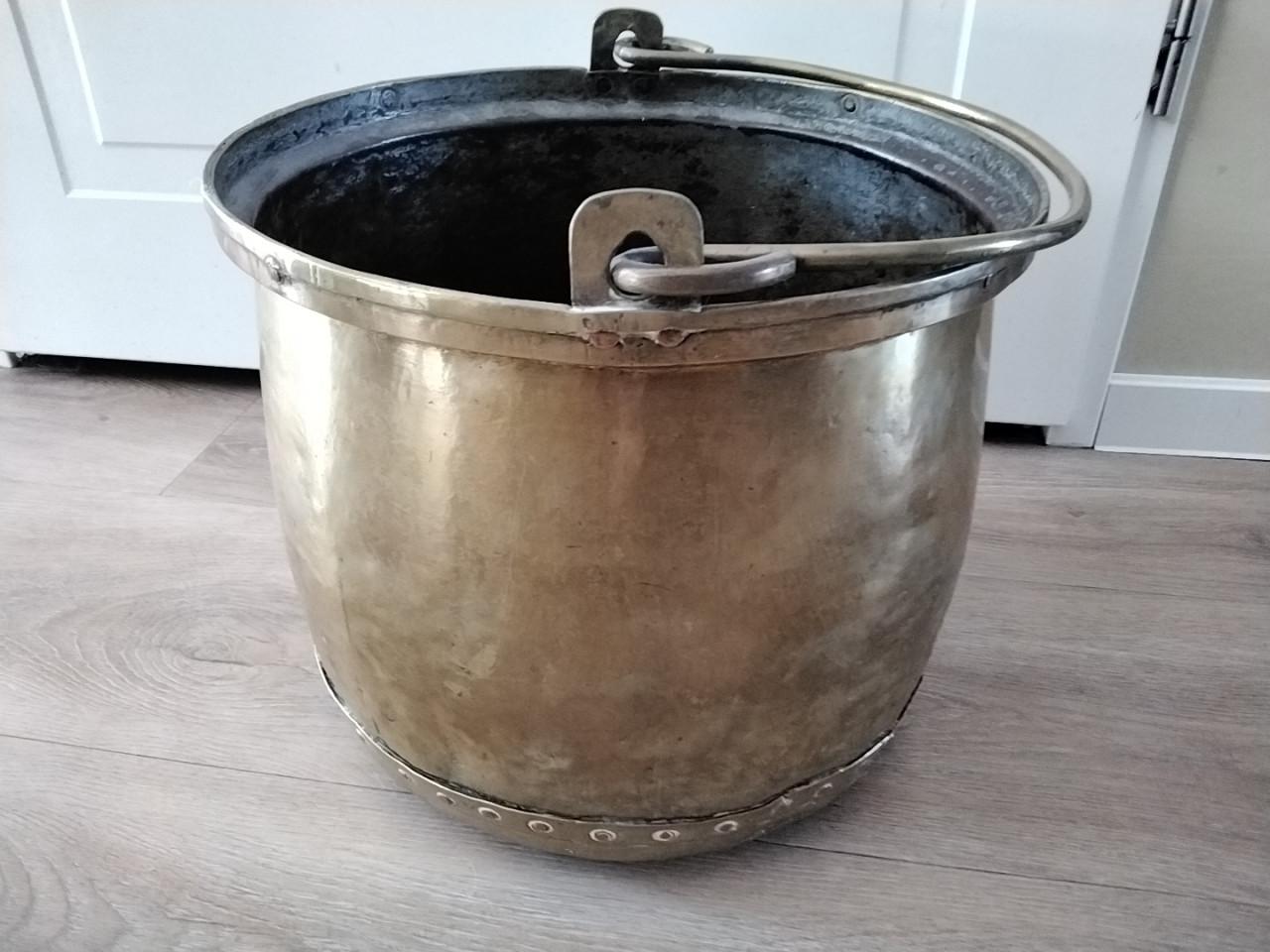 Antiek Koperen ketel
