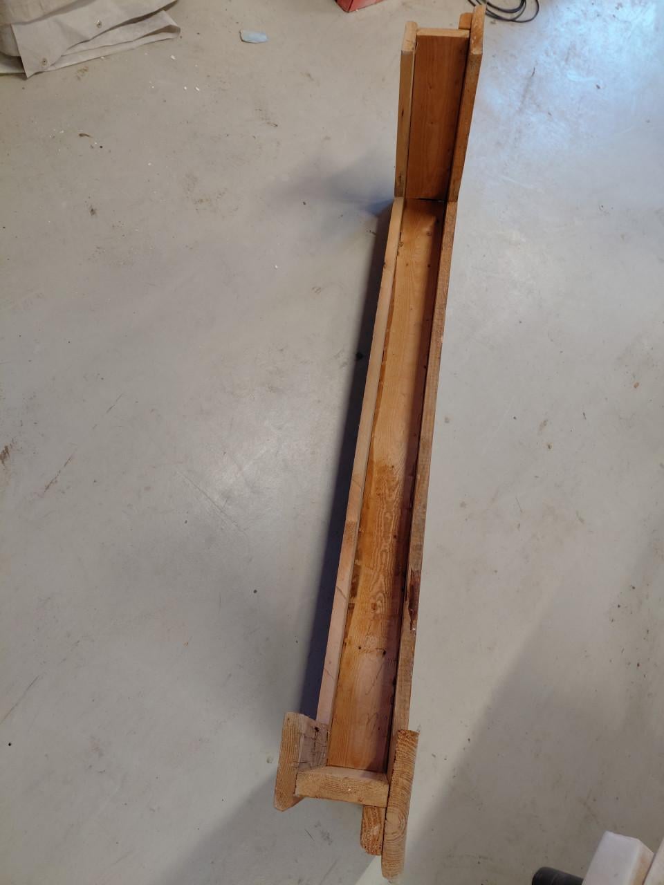 Houten schoorsteenmantel