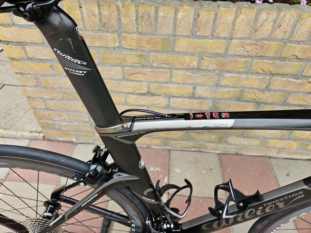 Snelle Willier Cento 1 AIR racefiets in de maat L.