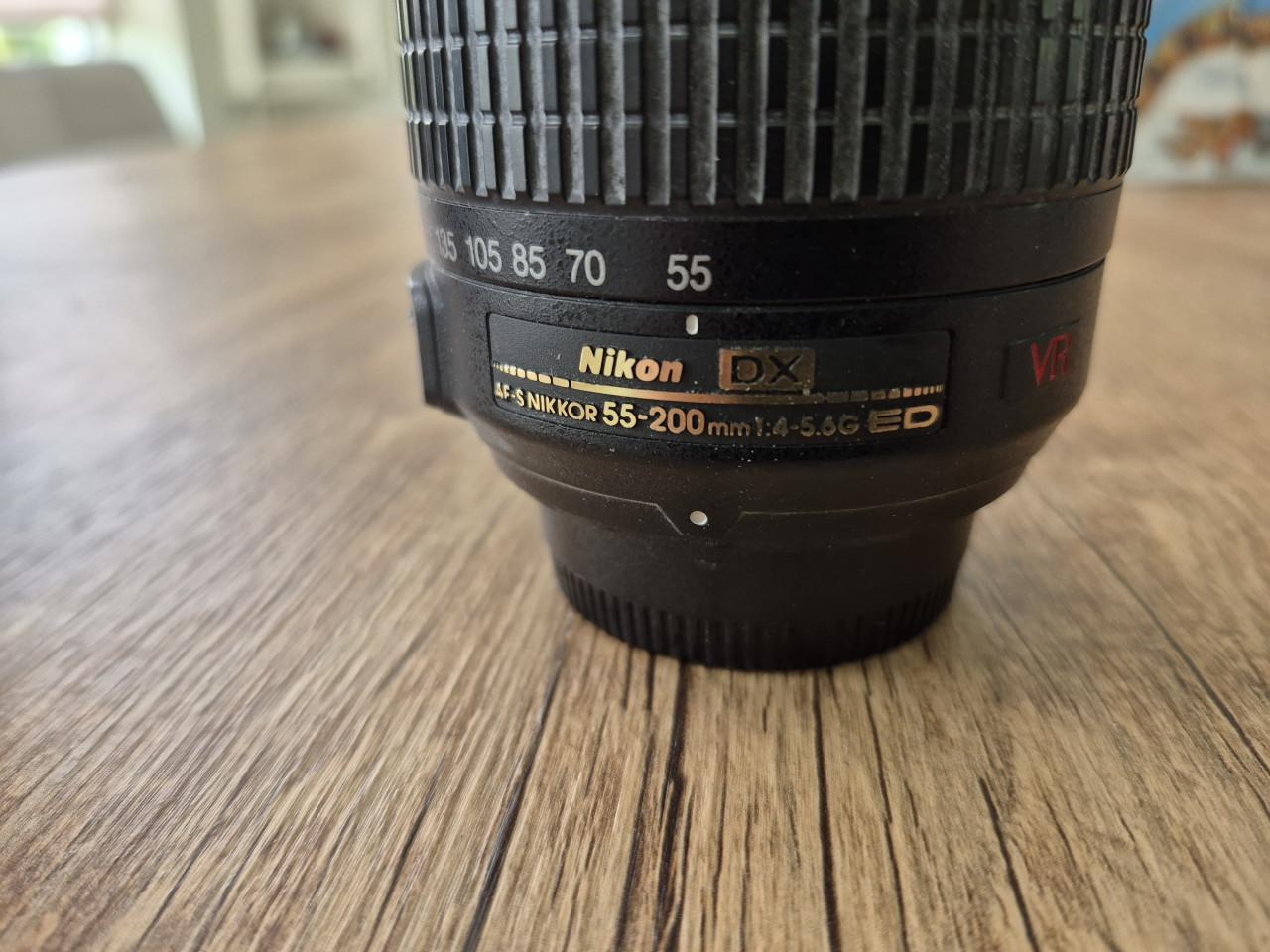 Nikon camera en lenzen Gereserveerd