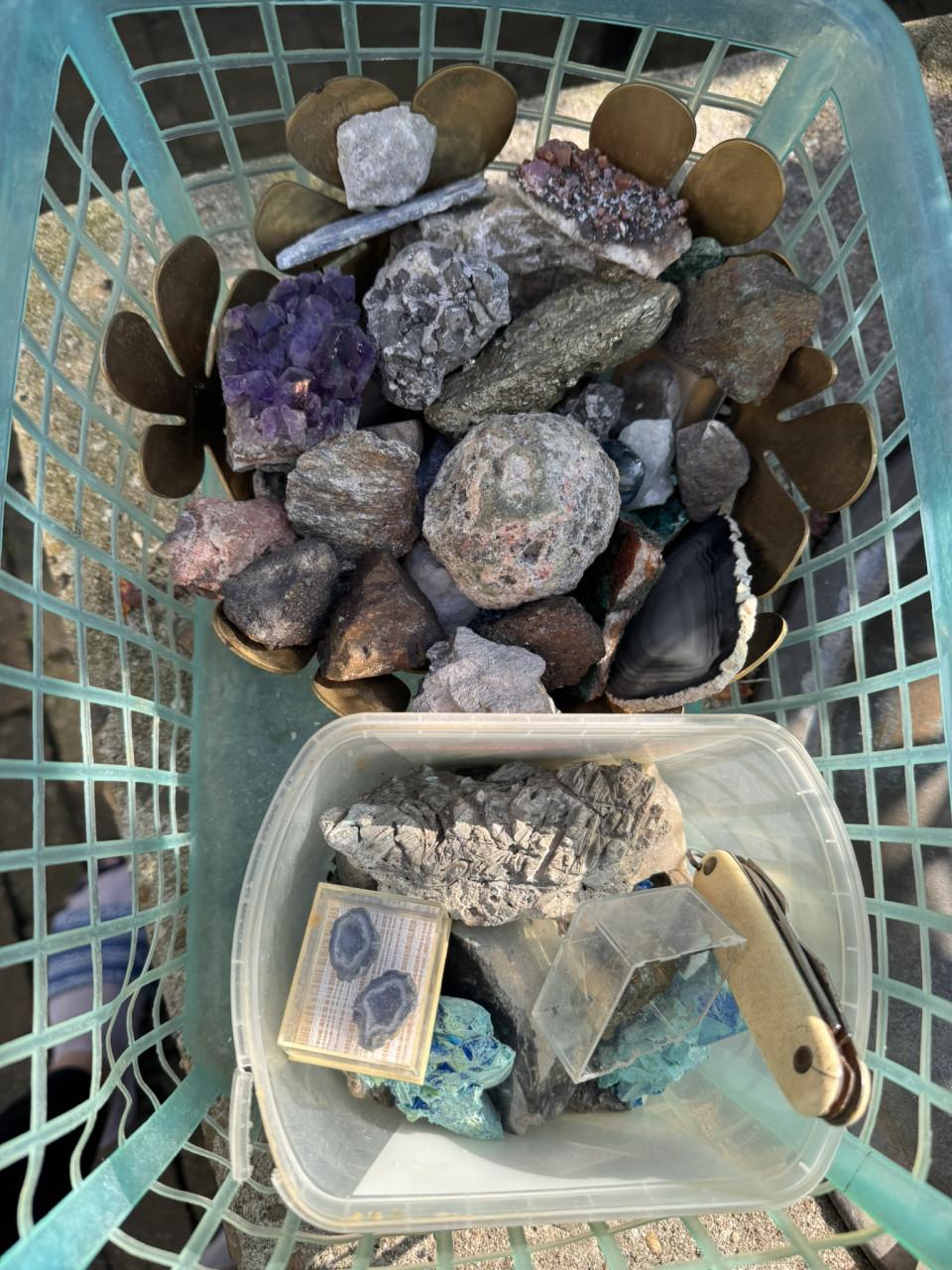 Verzameling edelstenen