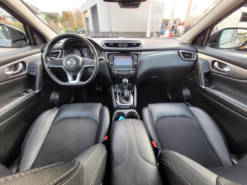 Nissan Qashqai 1.2 tekna automaat panoramadak 360 camera navi. leder. led.