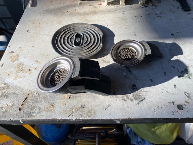 Senseo koffie padhouder 1 en 2 kops