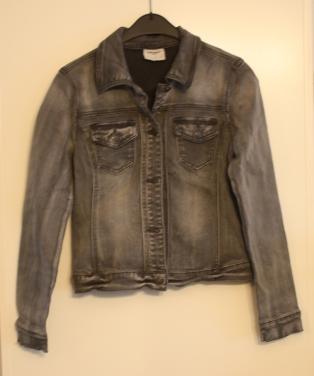 Grijs spijker jasje maat m