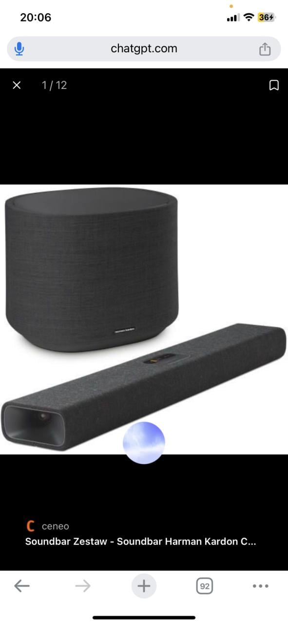 Harman Kardon Multibeam Soundbar met Citation Subwoofer