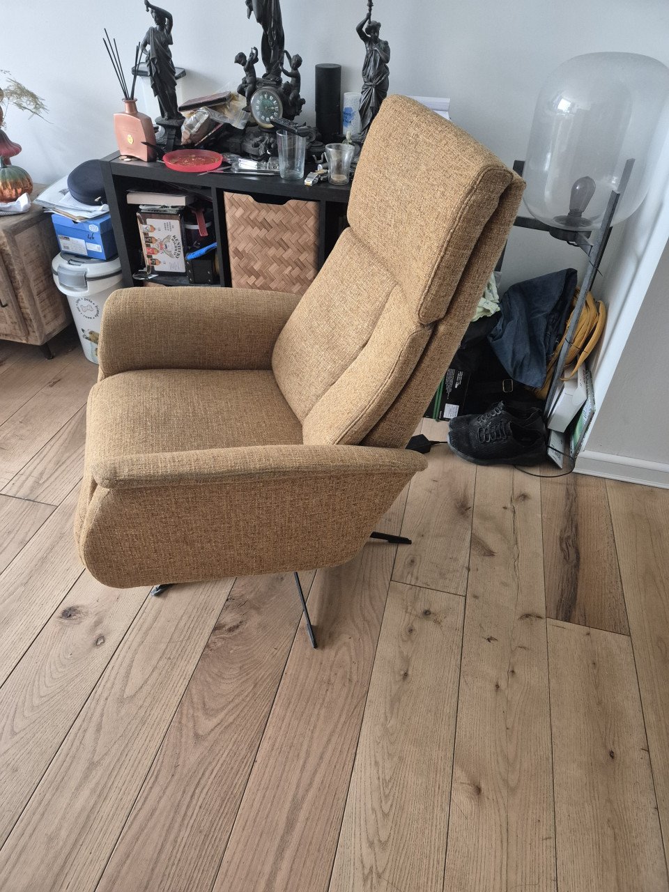 Hoekbank en relax stoel
