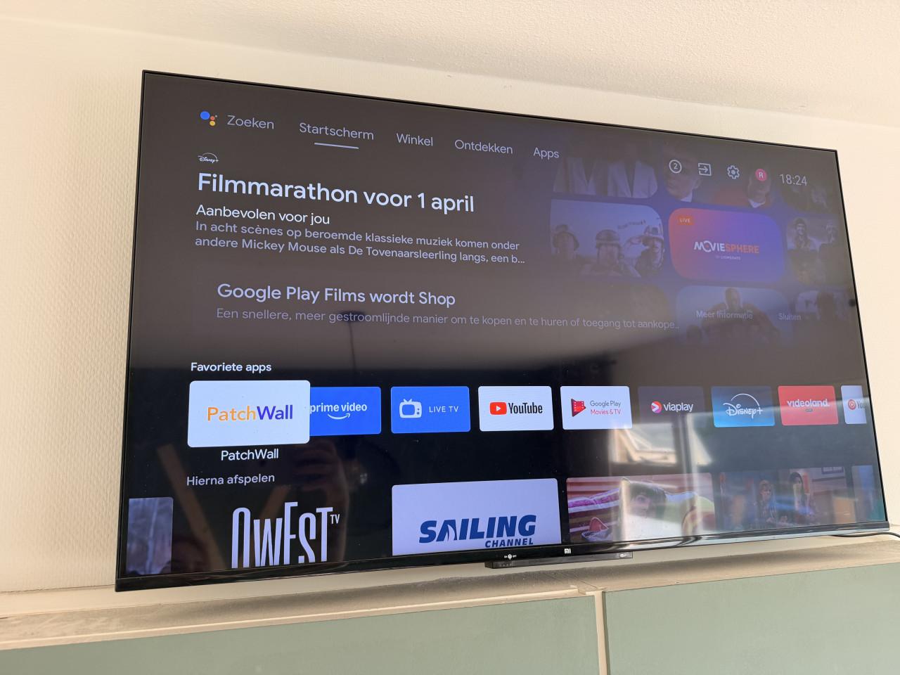Xiaomi Smart Tv met ophangbeugel