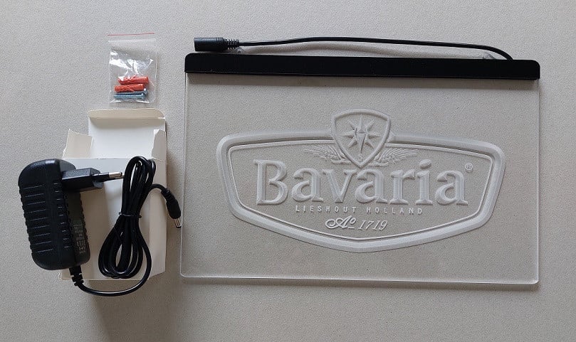 Bavaria Acryl Bord Met Ledverlichting