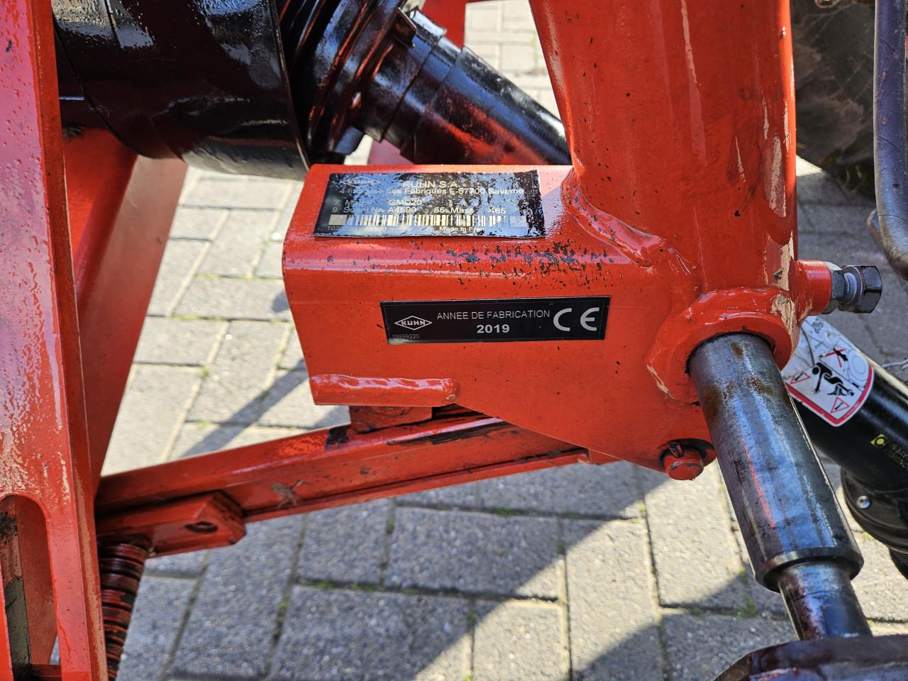 Gmd 20 schijvenmaaier/graszaad