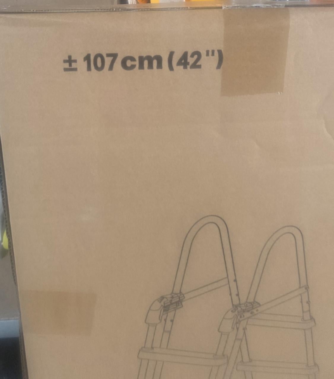 Zwembad trap 107cm Intex