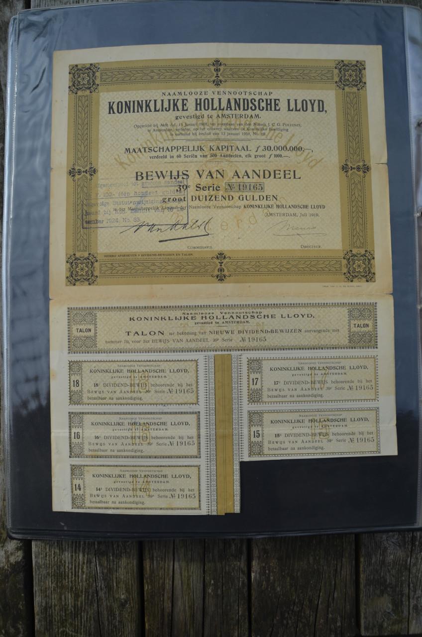 Diverse aandelen / obligaties / pandbrieven etc. (1)