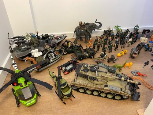 Chap Mei leger speelgoed set met veel onderdelen