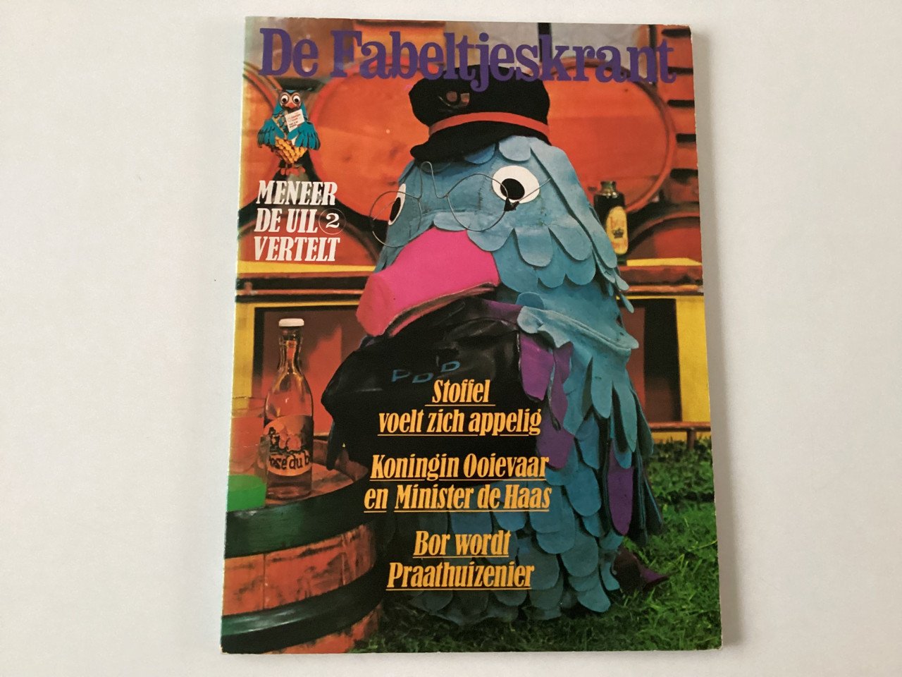 Verschillende boekjes van de Fabeltjeskrant.