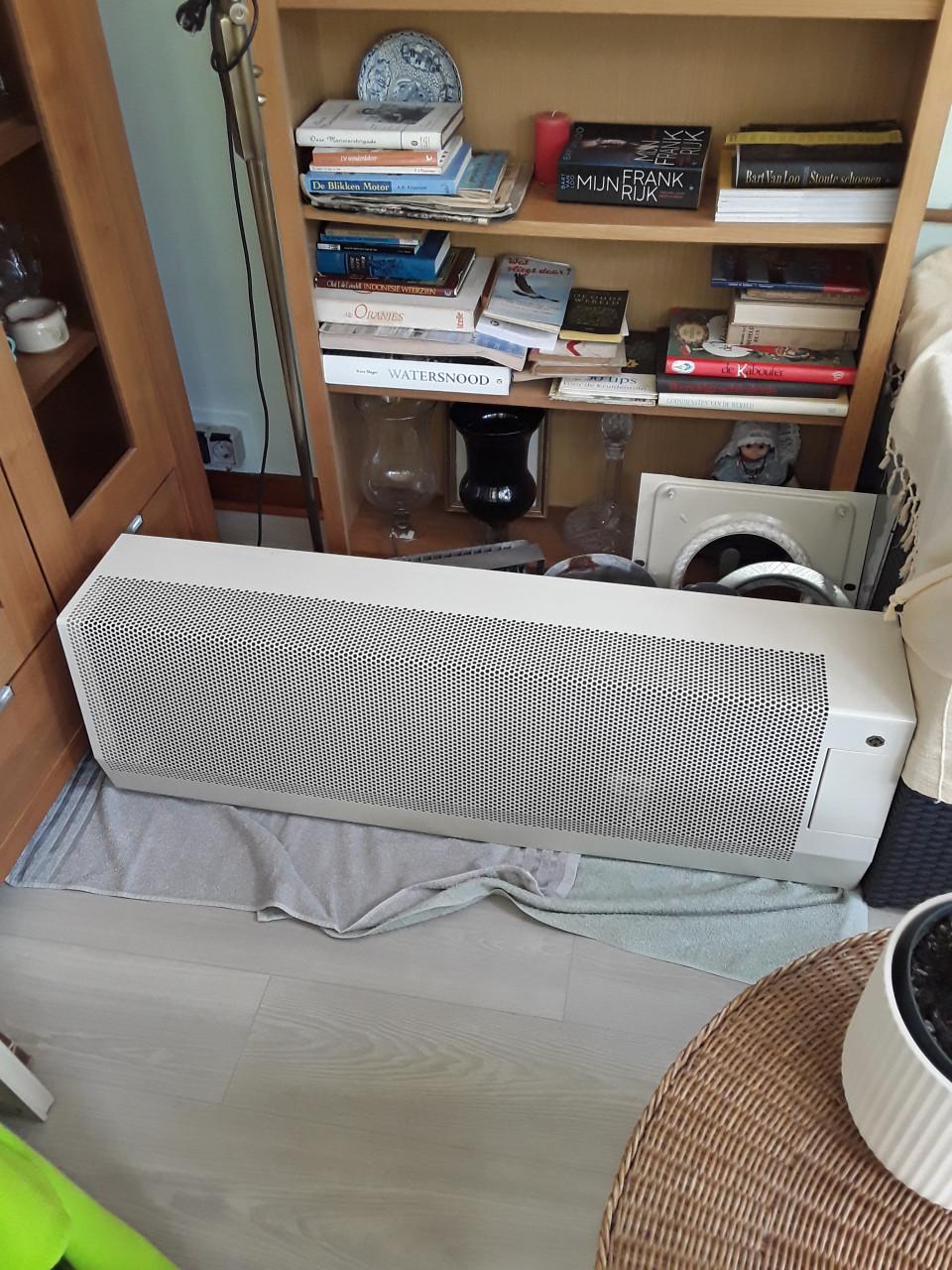 Dru gevelkachel gas G20/G25 beige