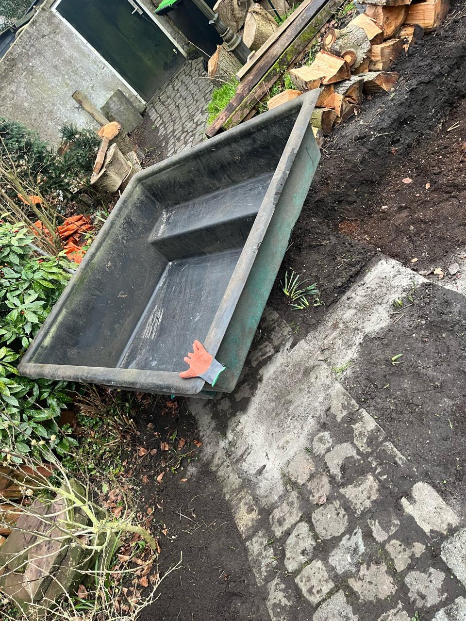 Polyester bak zwembadje of vijver