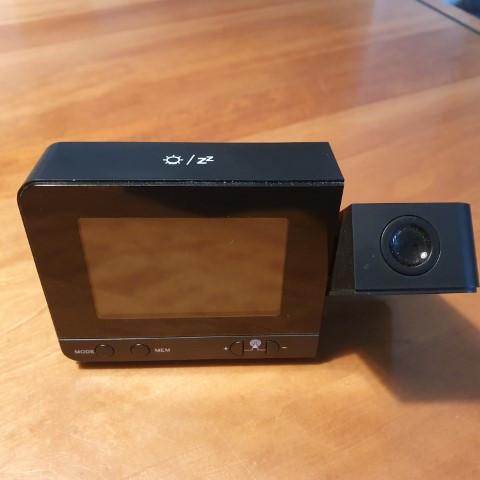 Wekker digitaal met plafond projectie