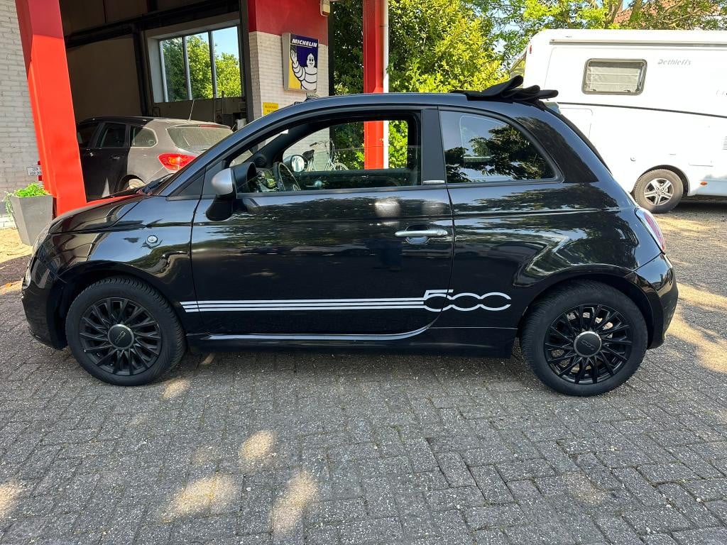 Fiat 500 C twinair 85 rock cabrio | android, jaar apk, beurt, 3 maanden gar
