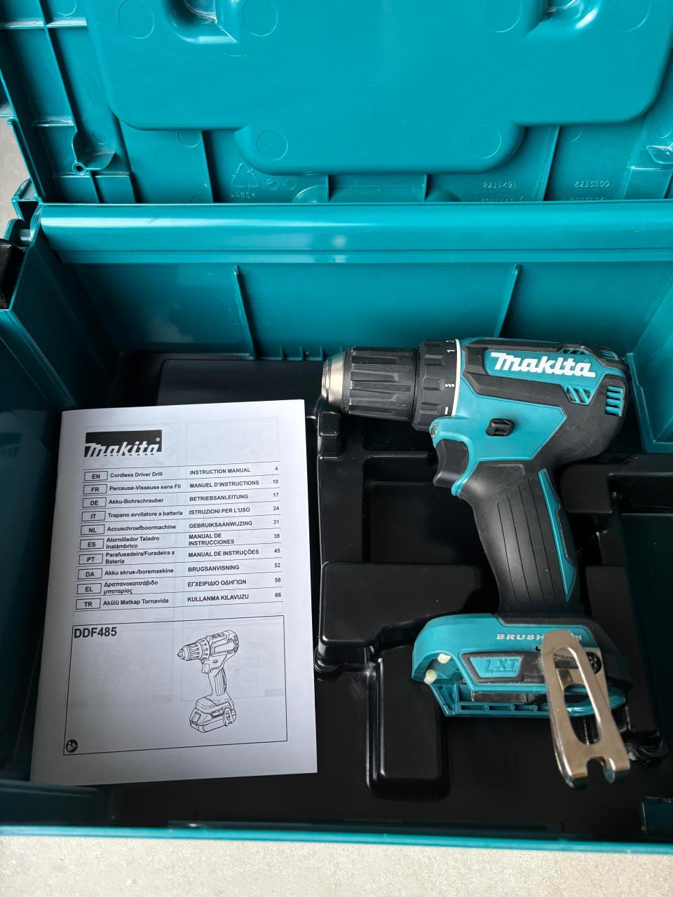 Makita DDF485 Accu Boor-Schroefmachine - Nieuwstaat