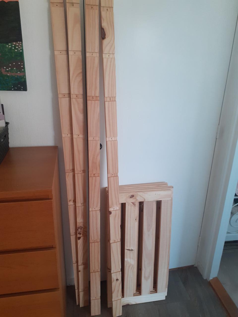 Houten opberg kast