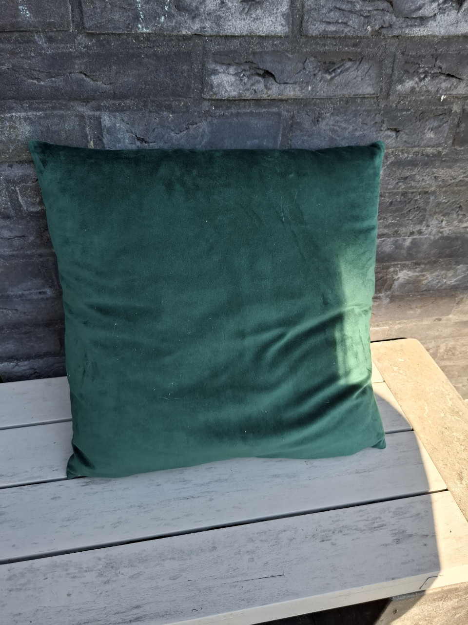 Groen kussen