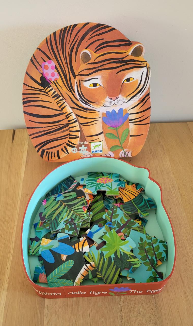 Djeco puzzel tijger
