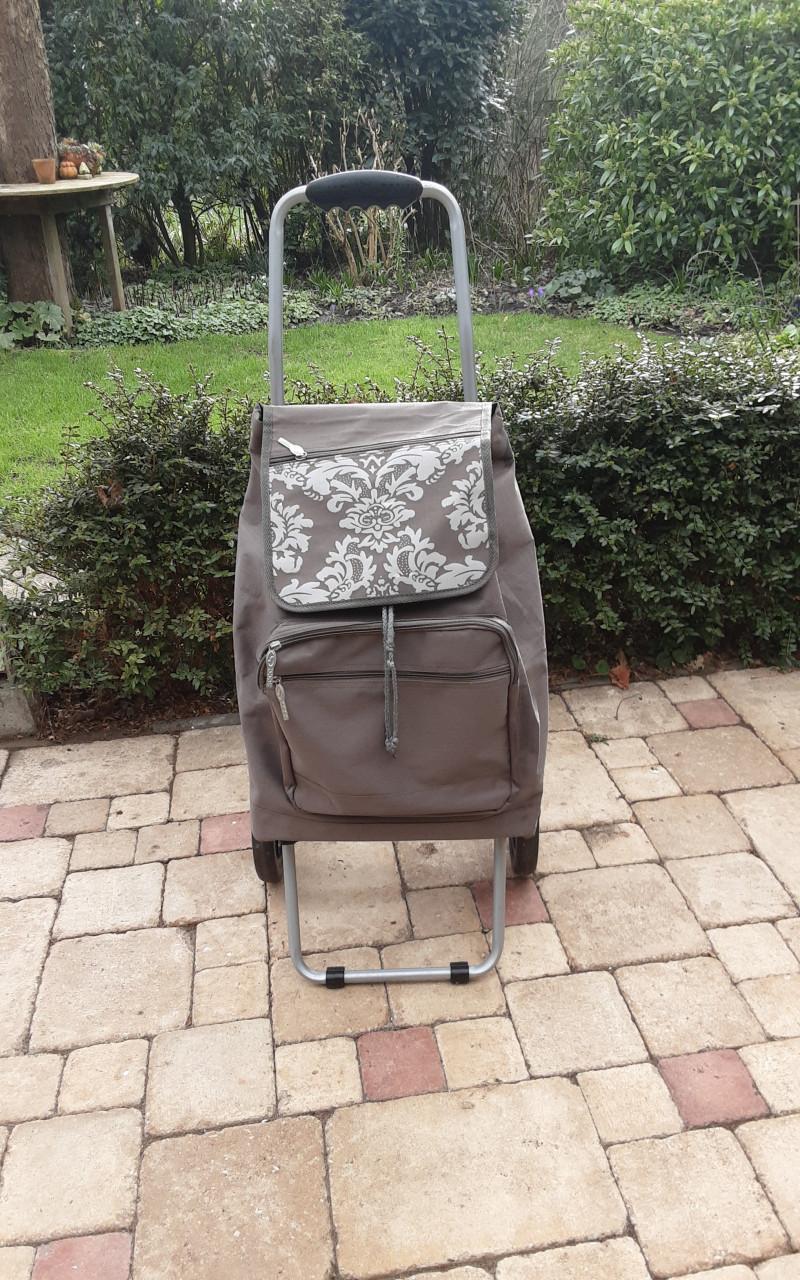 Boodschappen wagentje met afneembare tas