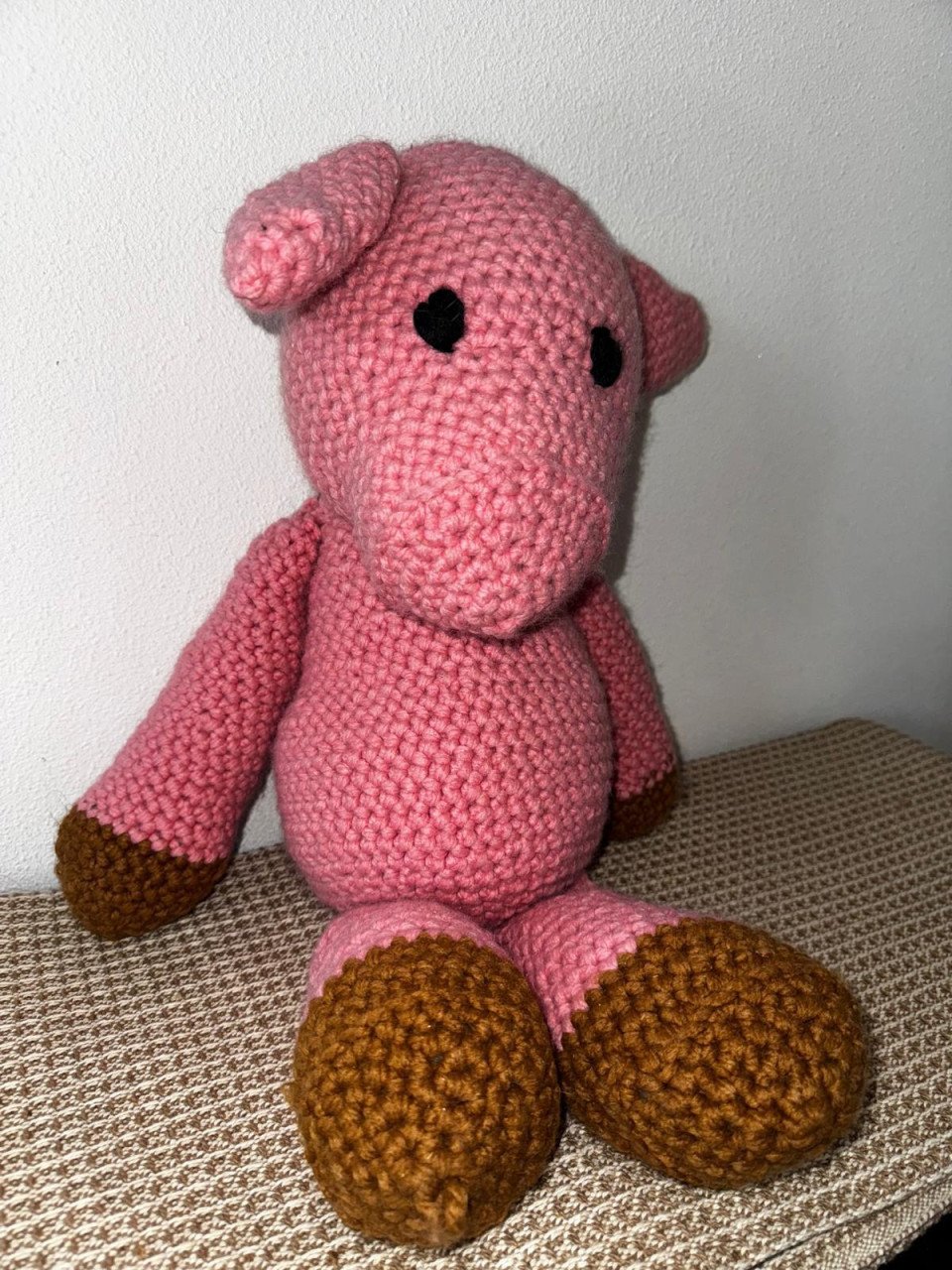 Zelfs gehaakte knuffels