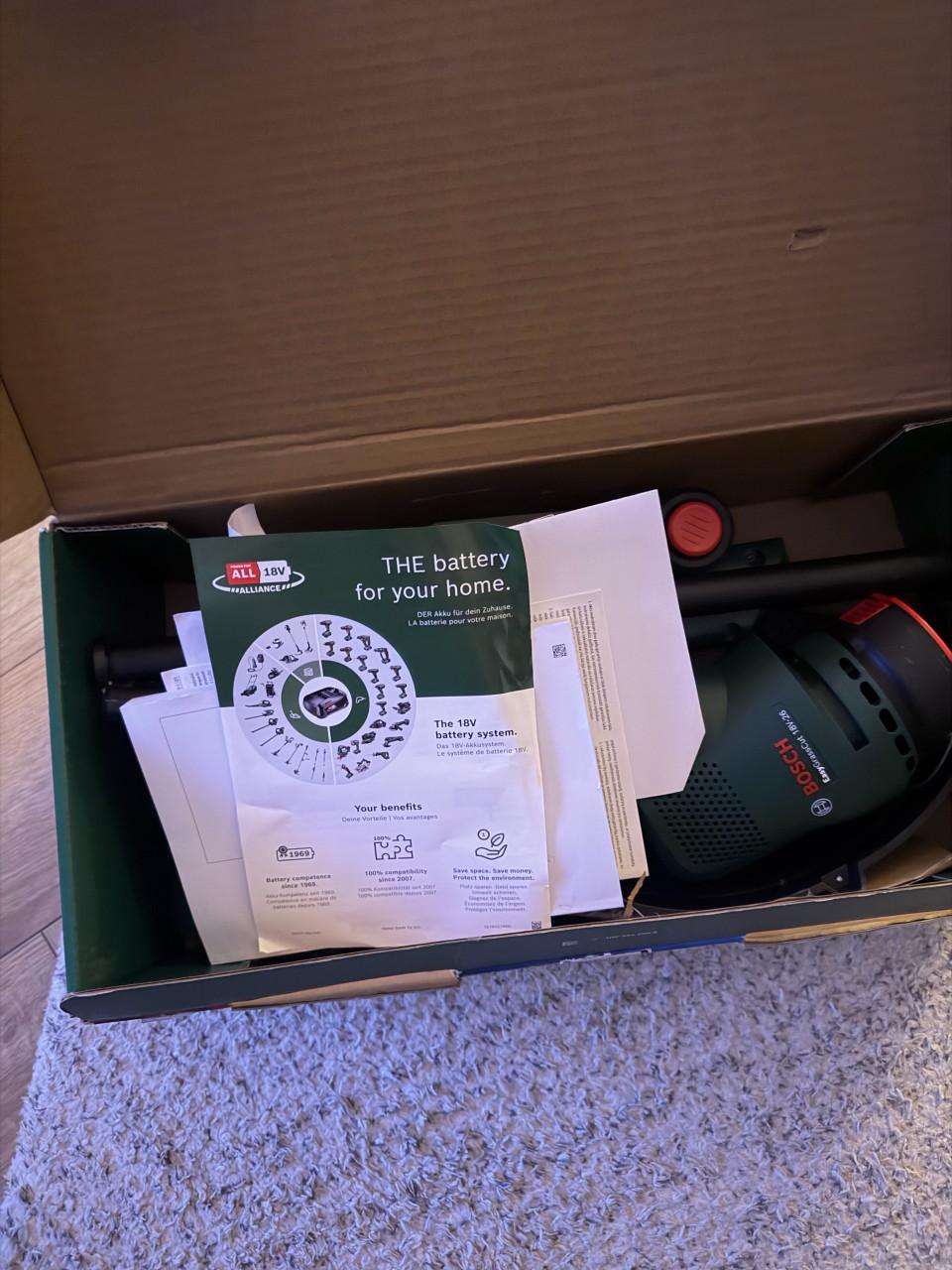 Bosch Home and Garden accutrimmer EasyGrassCut 18V-26 (zonder accu,