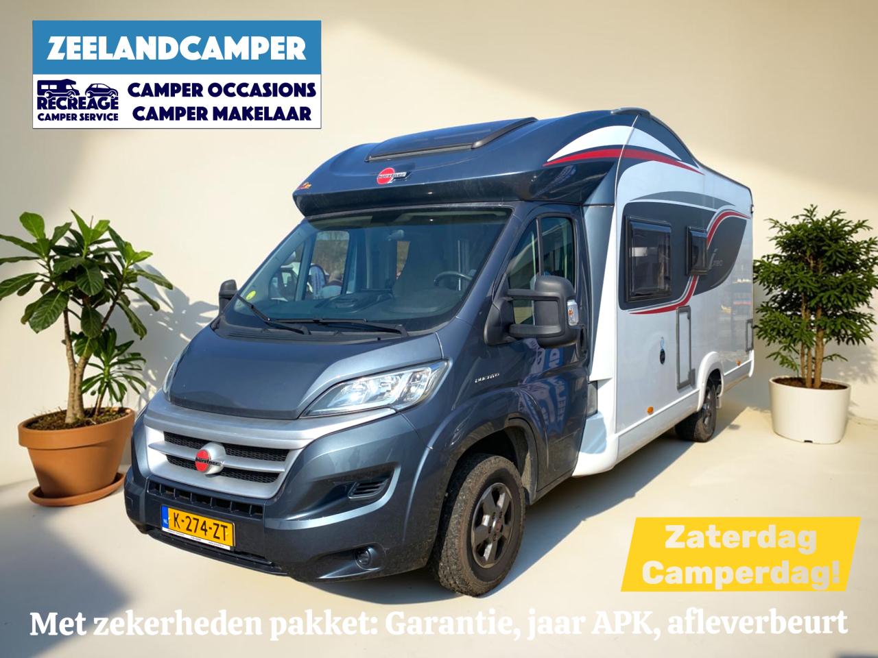 Fiat | Burstner BT 6641 - Half-integraal camper met nieuwe bekleding!