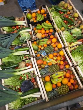 Groenten fruit pakketen