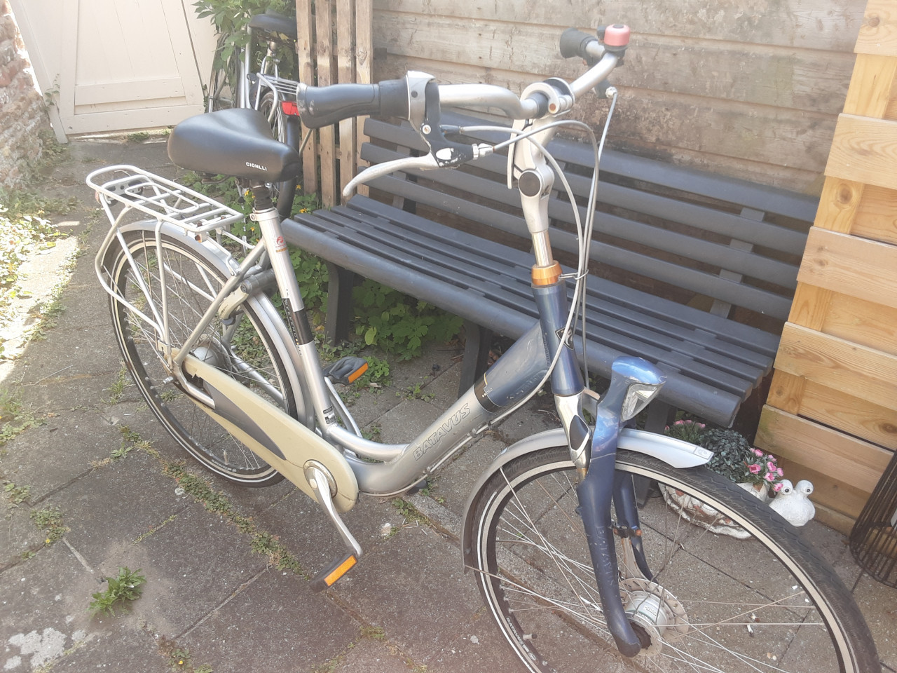 Batavus damesfiets, 8 speed,rollerbrake rem