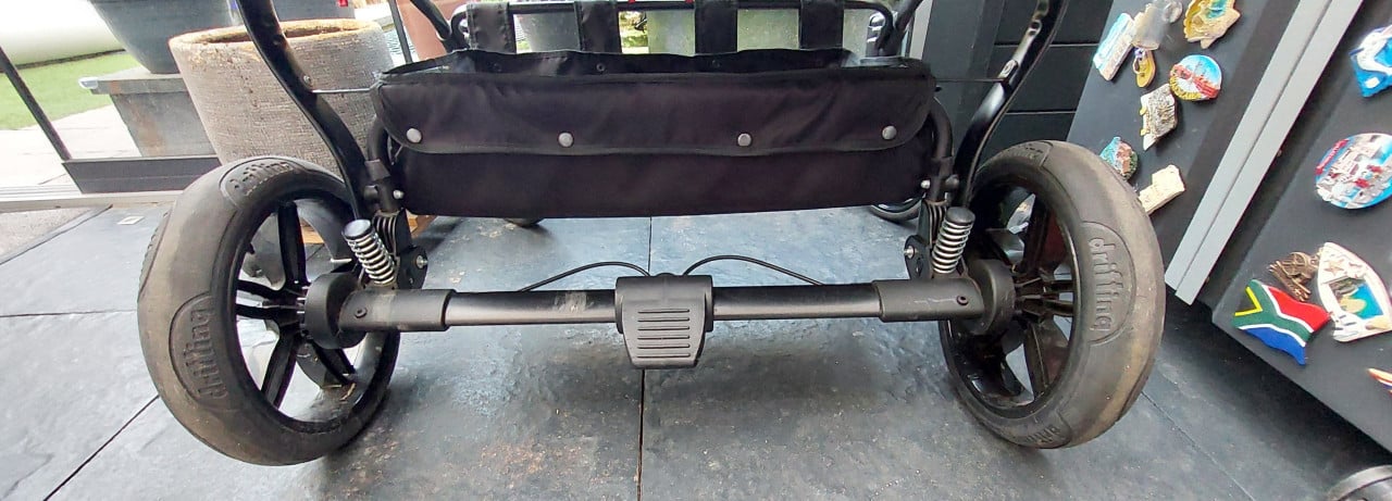 Dubbele kinderwagen