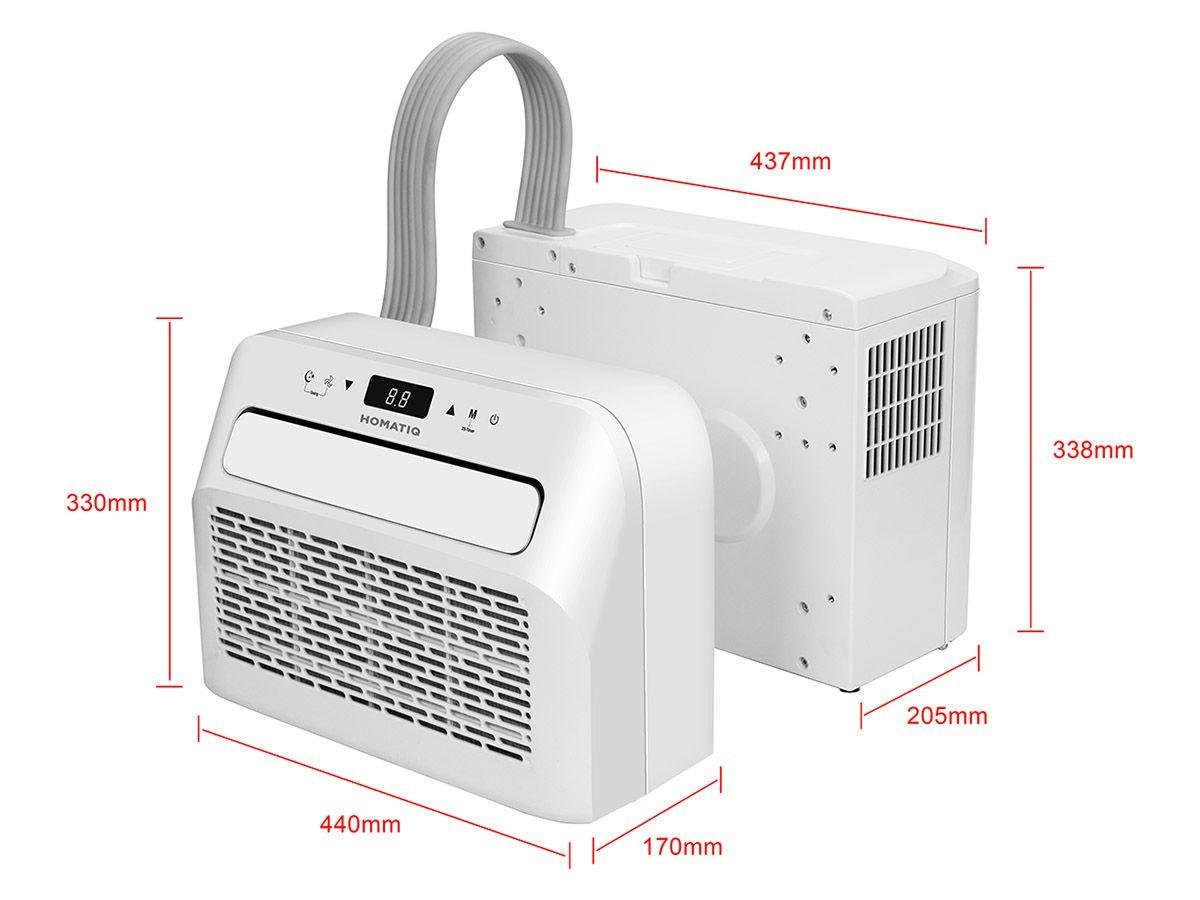 Caravan / camper airco split unit 5000 btu met wifi