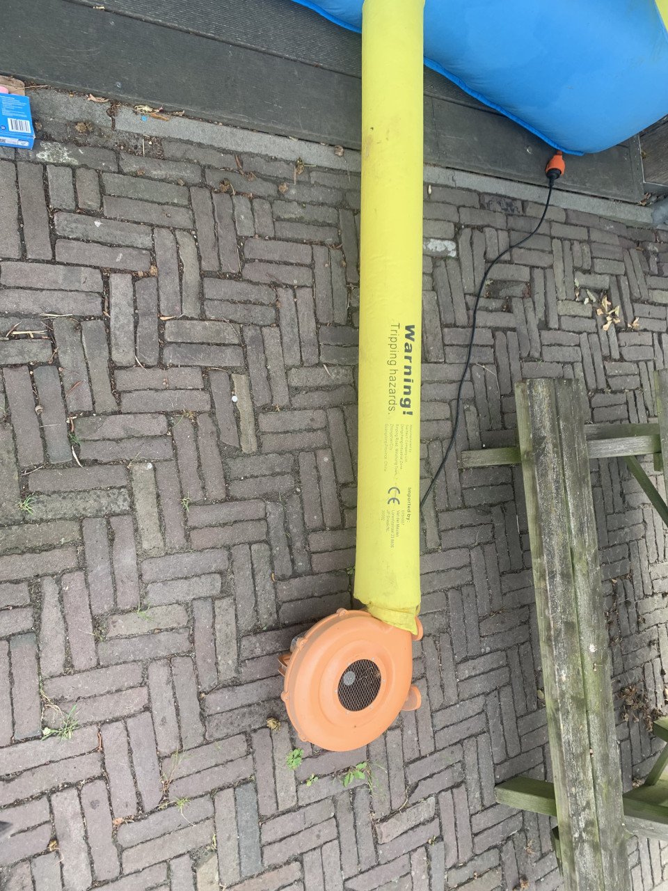 Klein springkussen Happy Hop
